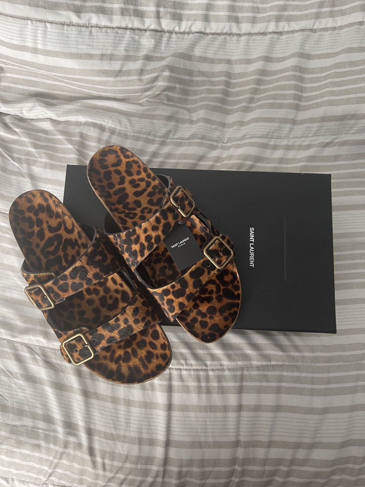 Saint Laurent Paris Saint Laurent sandals Size US 10.5 / EU 43-44 - 1 Thumbnail