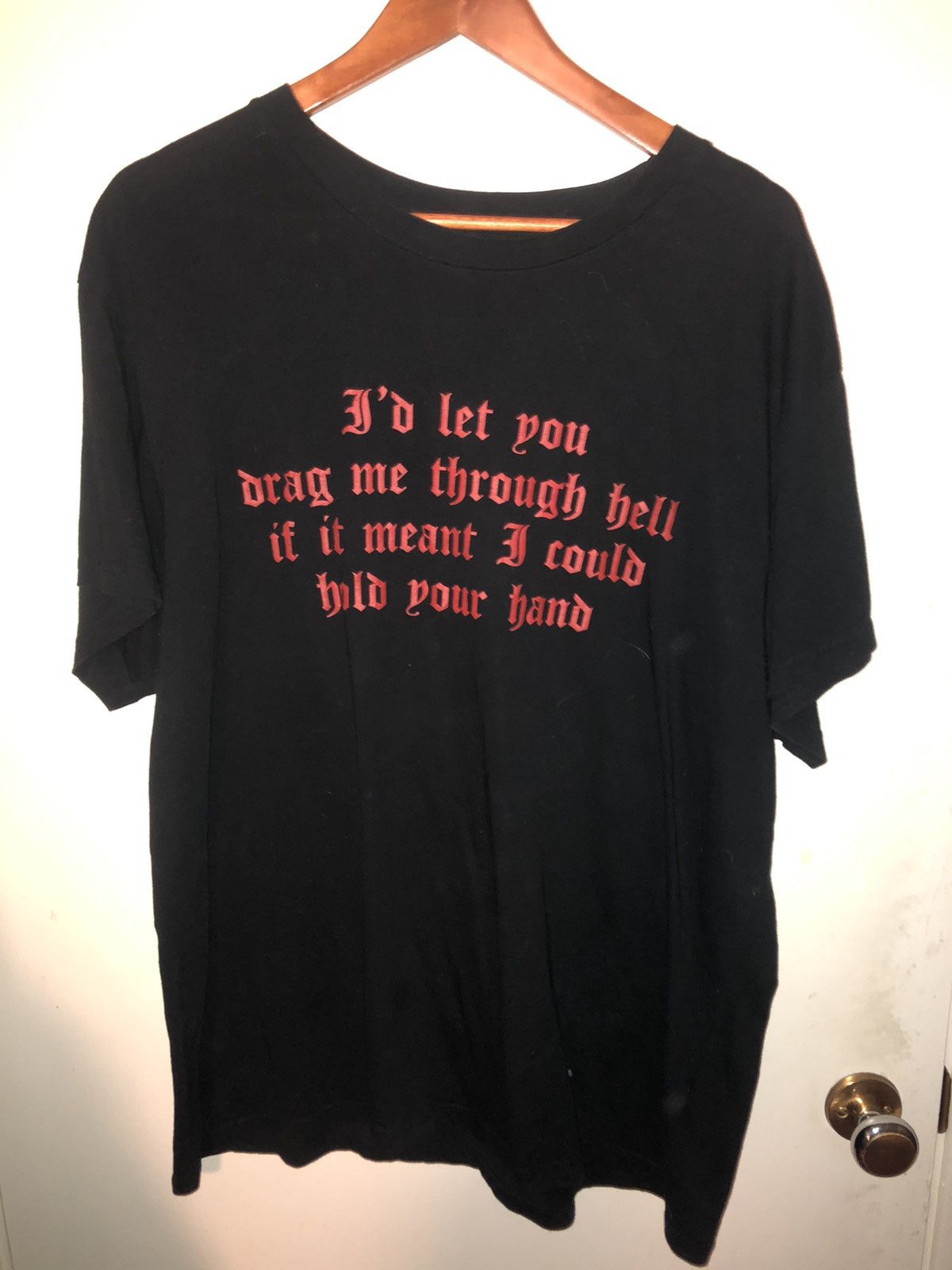 Amiri I’d let you drag me through hell tee Size US L / EU 52-54 / 3 - 1 Thumbnail