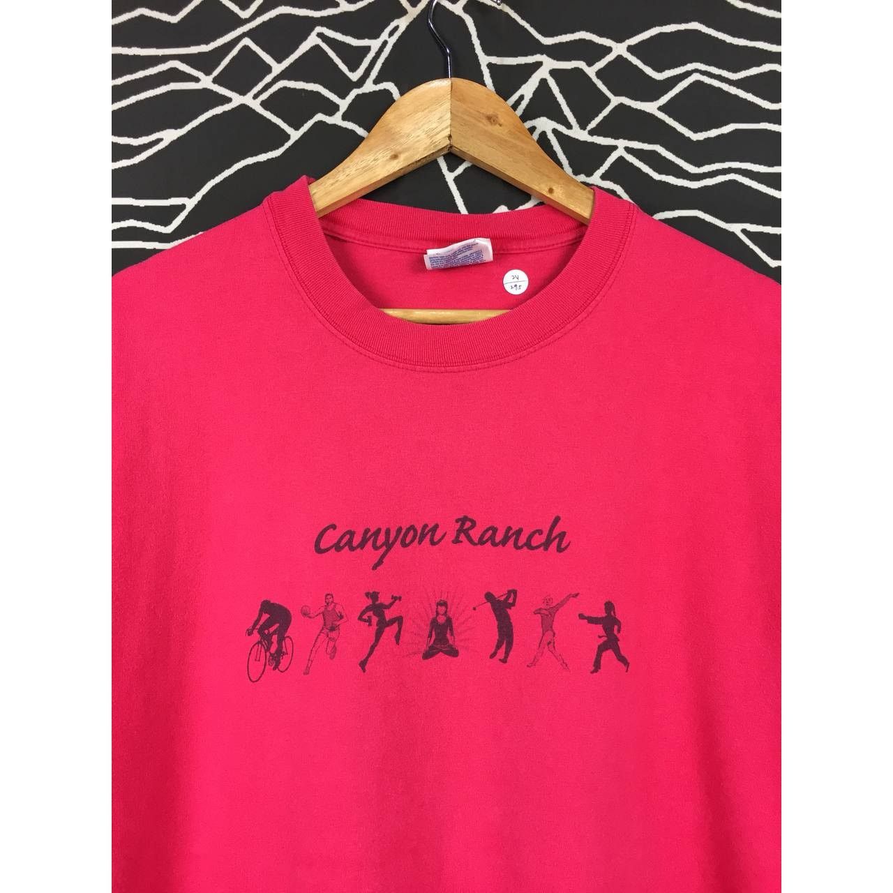 Hanes × Vintage Vtg Y2K Canyon Ranch The Berkshires Health Resort Tee Size US XL / EU 56 / 4 - 3 Thumbnail