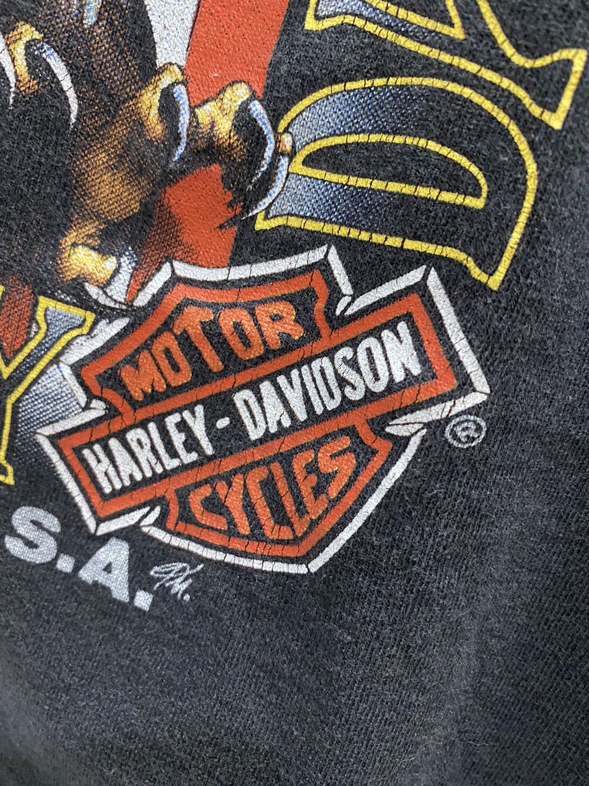 Vintage VINTAGE HARLEY DAVIDSON 3D EMBLEM Size US XL / EU 56 / 4 - 5 Thumbnail