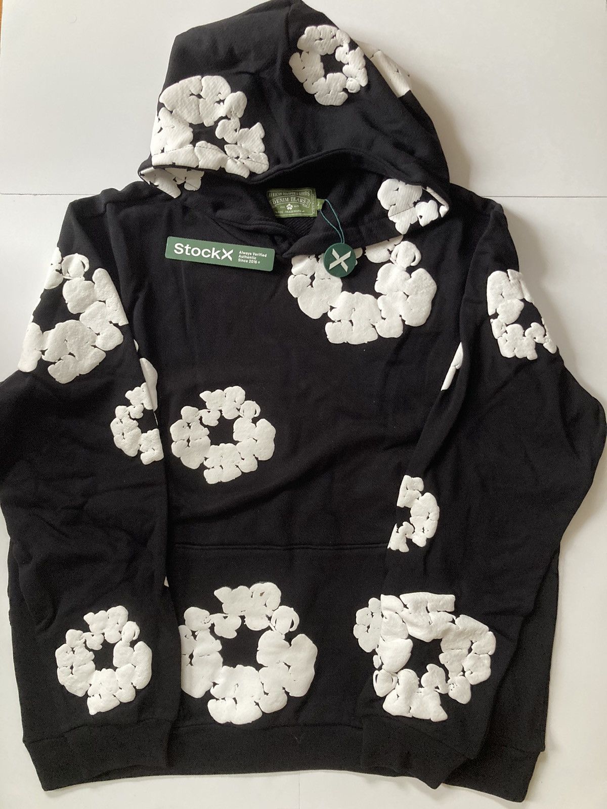 DENIM TEARS Denim Tears Hoodie Black size L | Grailed