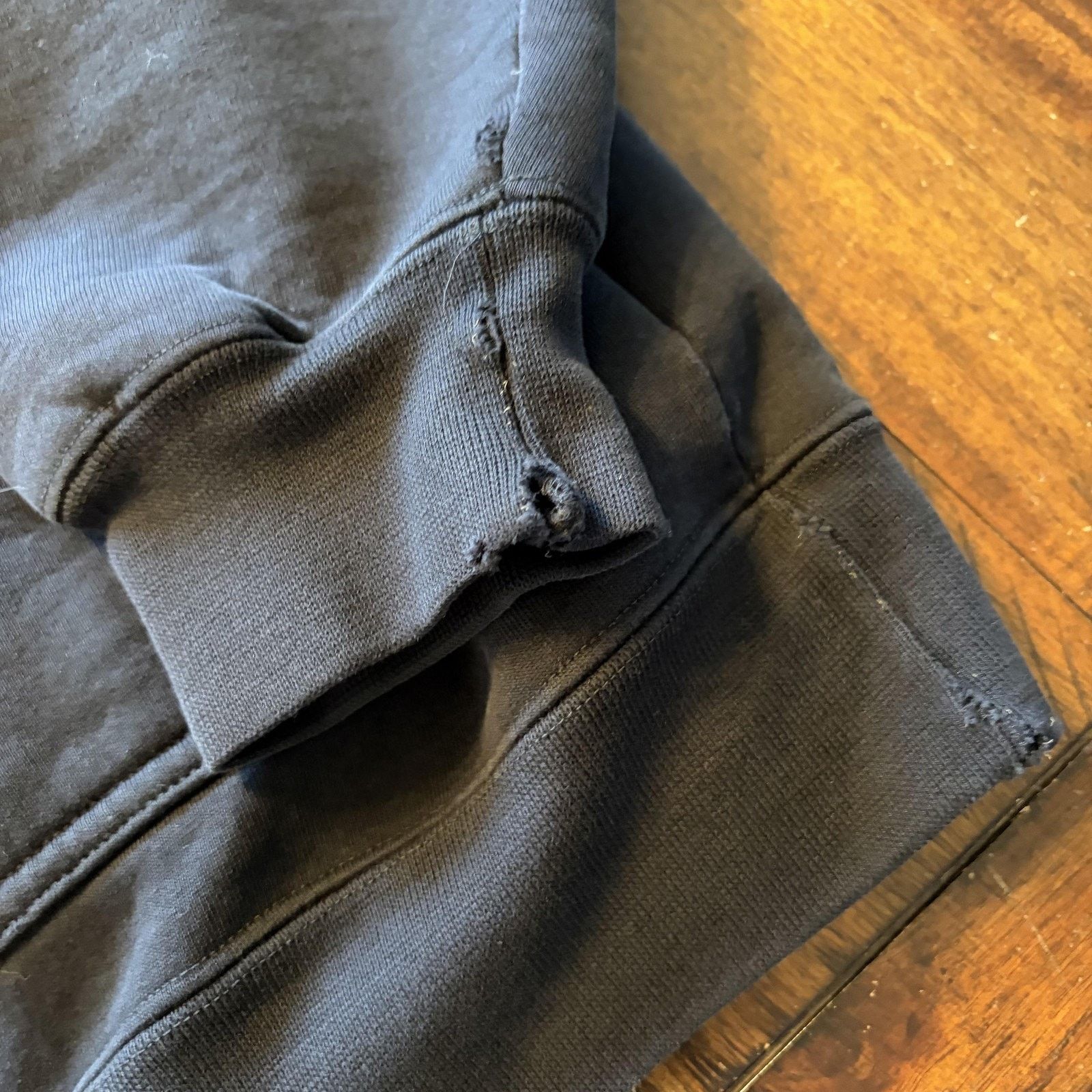 Lands' End Lands' End Hoodie Sweatshirt Mens XL Black Full Zip USA Size US XL / EU 56 / 4 - 5 Thumbnail