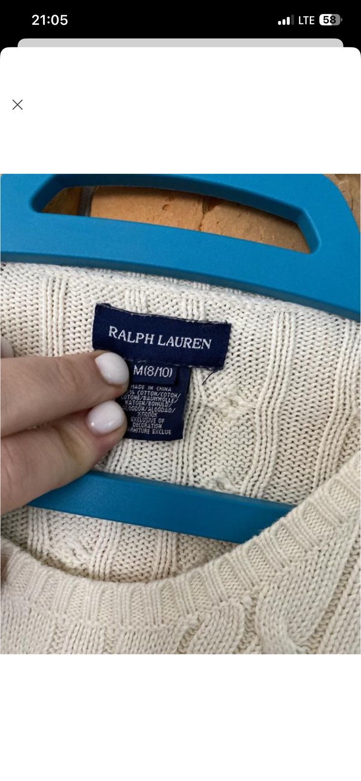 Ralph Lauren Polo Ralph Lauren White Cable Knit Short Sleeve Jumper Size XS / US 0-2 / IT 36-38 - 3 Thumbnail
