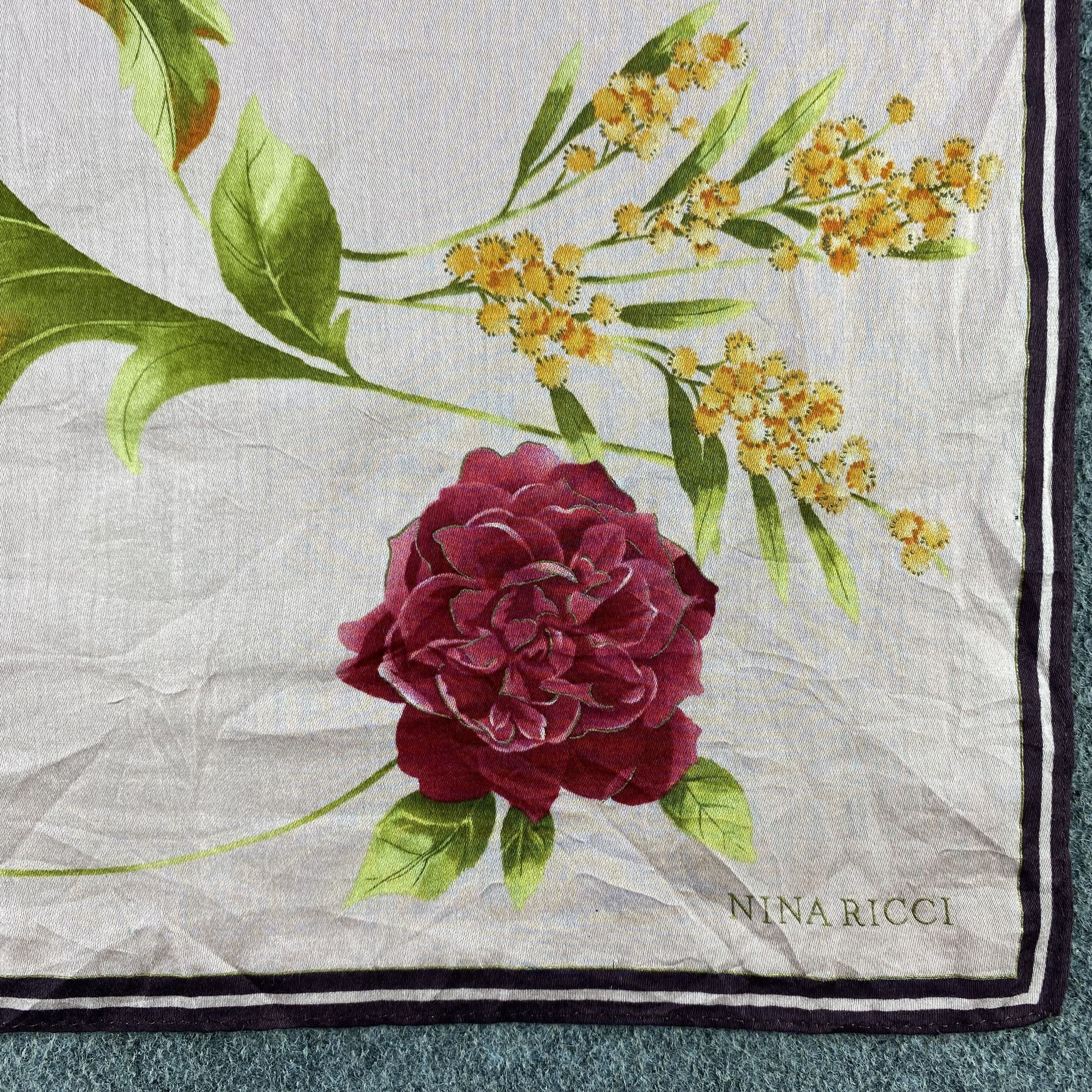 Nina Ricci Nina Ricci Handkerchief/Neckerchief/Bandana HC815 Size ONE SIZE - 3 Thumbnail