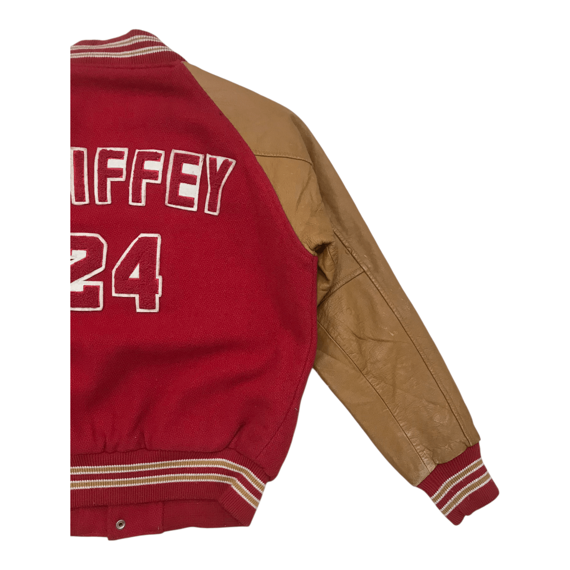 Vintage Vintage U.S 740N Stadium Leather Sleeve Varsity Jacket Size US M / EU 48-50 / 2 - 12 Thumbnail