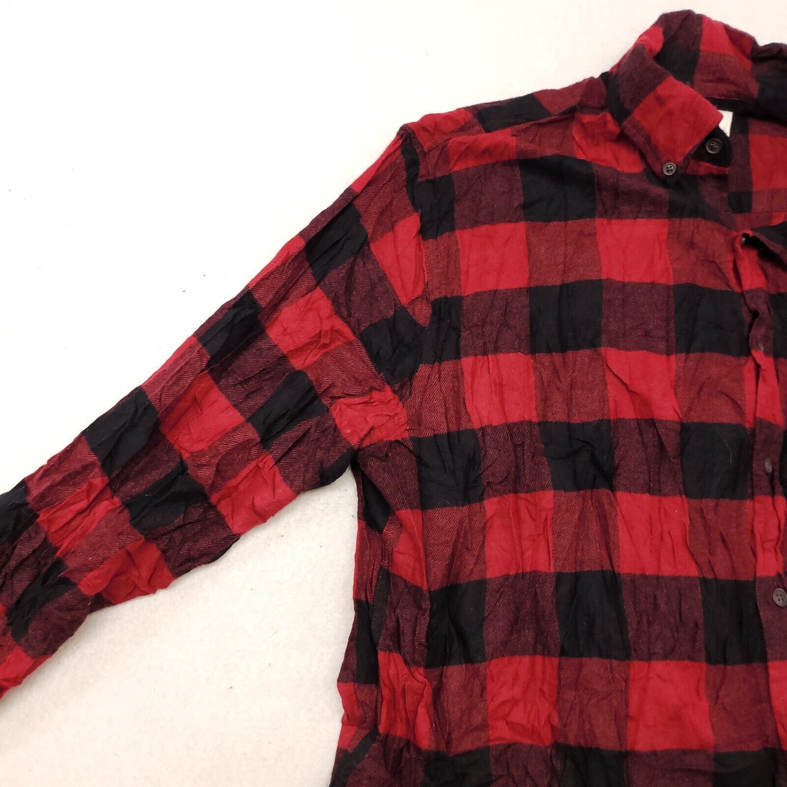 Croft & Barrow Croft & Barrow Buffalo Check Flannel Shirt Mens Size XL Red Size US XL / EU 56 / 4 - 4 Thumbnail