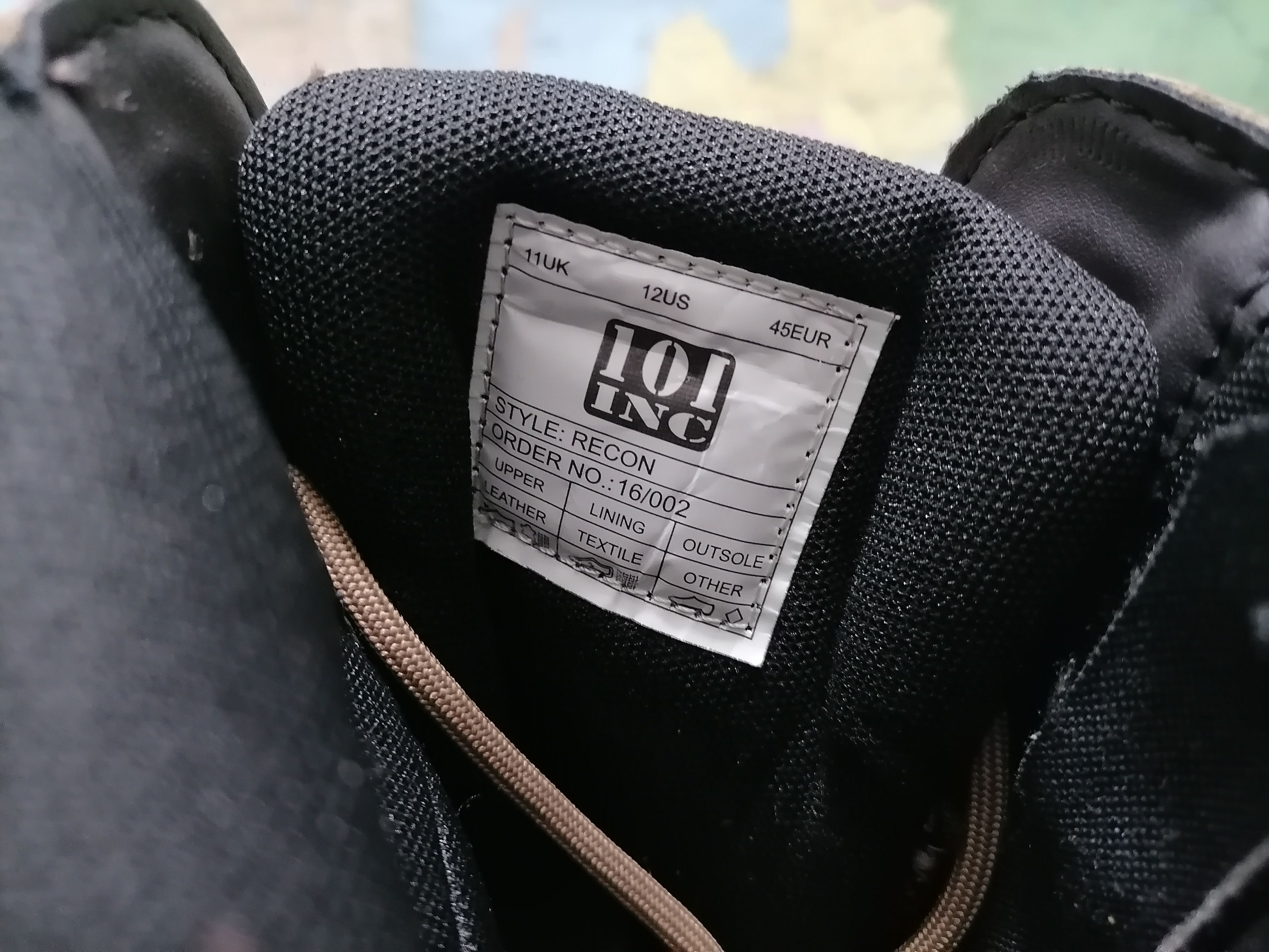 I.N.C Man Recon boots professional Airsoft division , unworn Size US 12 / EU 45 - 5 Thumbnail