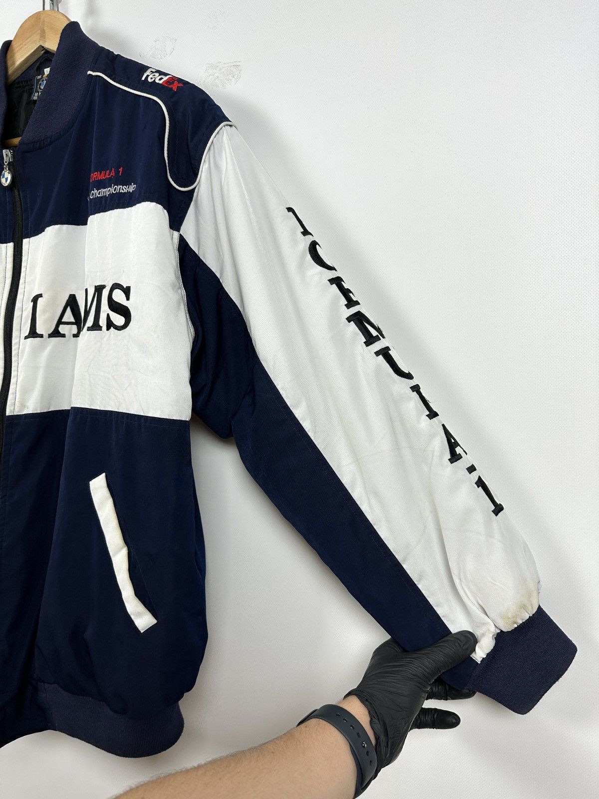 BMW Vintage BMW F1 Williams World Championship Racing Jacket Size US XL / EU 56 / 4 - 15 Thumbnail