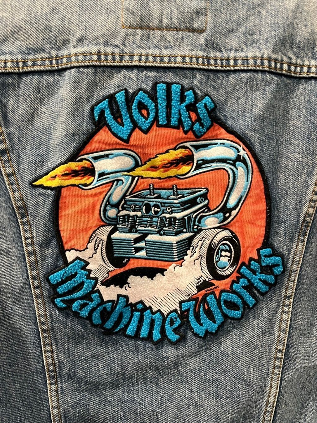 Levi's Levi's x Jim Phillips Volks Machine Works Trucker Jacket Med Size US M / EU 48-50 / 2 - 3 Thumbnail