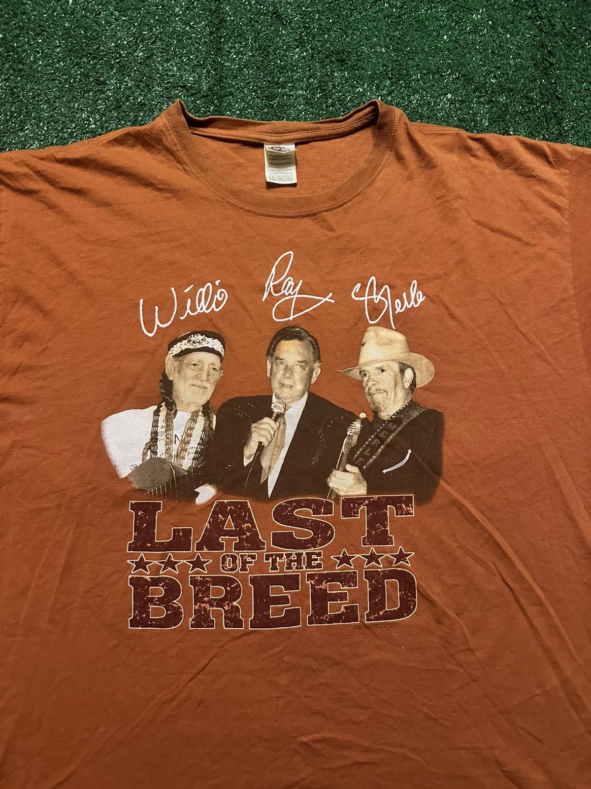 Delta Vintage Y2K Willie Nelson ‘Last of the Breed’ Music Shirt Size US XXL / EU 58 / 5 - 2 Thumbnail