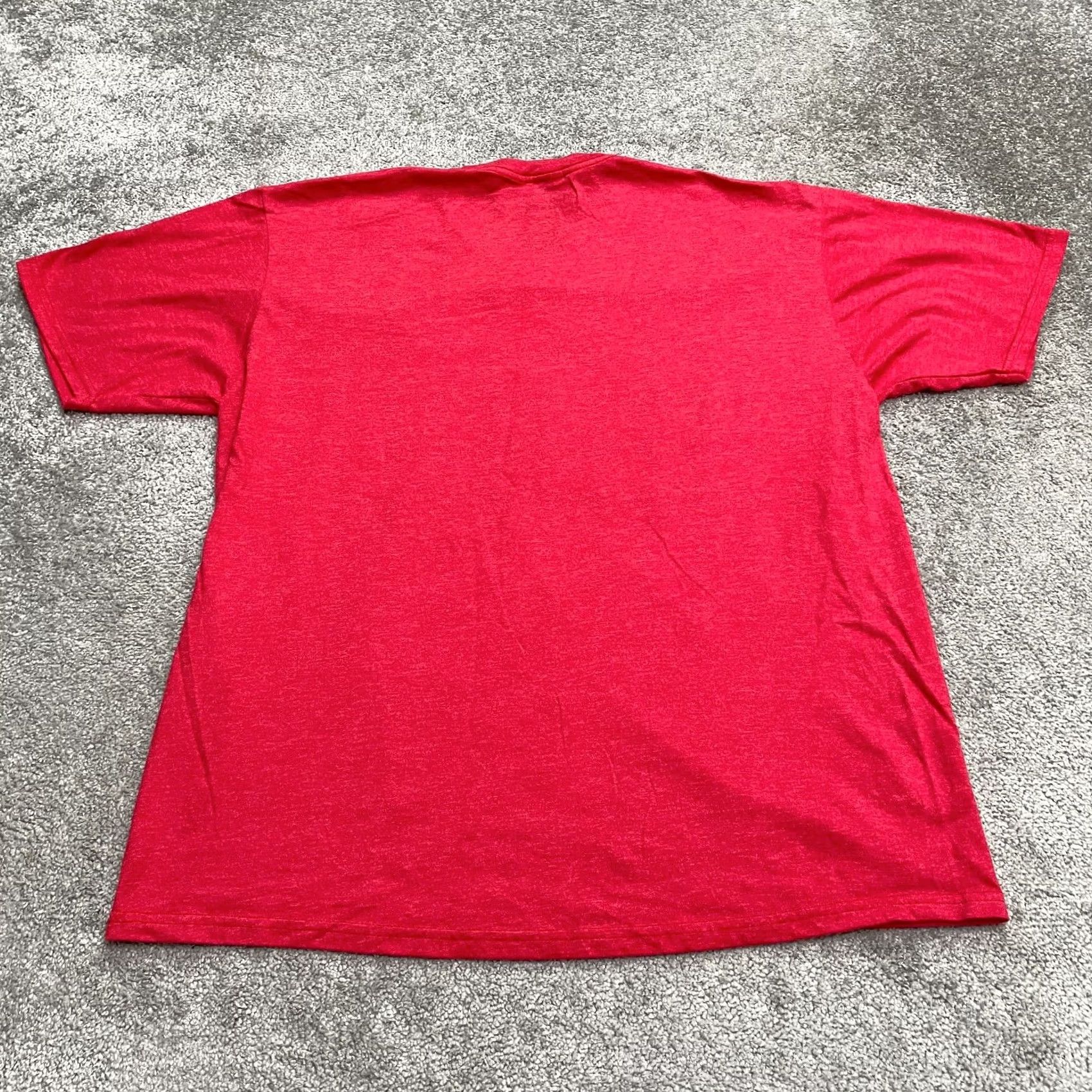 Disney Disney Lion King Hakuna Matata T-Shirt Women 2X Red Crew Neck Graphic Casual Tee Size XXL / US 16-18 / IT 52-54 - 2 Thumbnail
