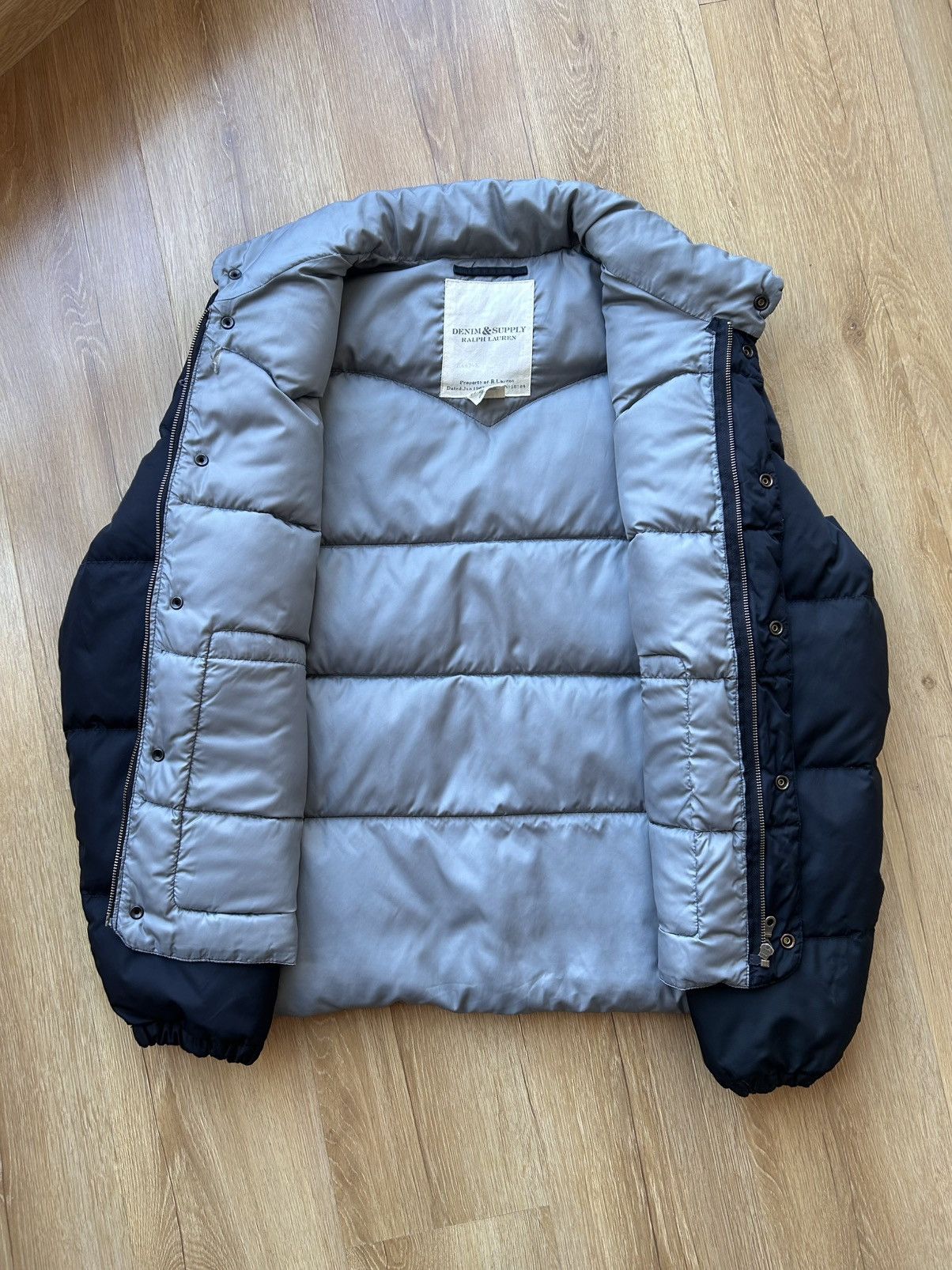Ralph Lauren Denim & Supply Ralph Lauren USA Flag Down Puffer Jacket Size US XL / EU 56 / 4 - 8 Thumbnail