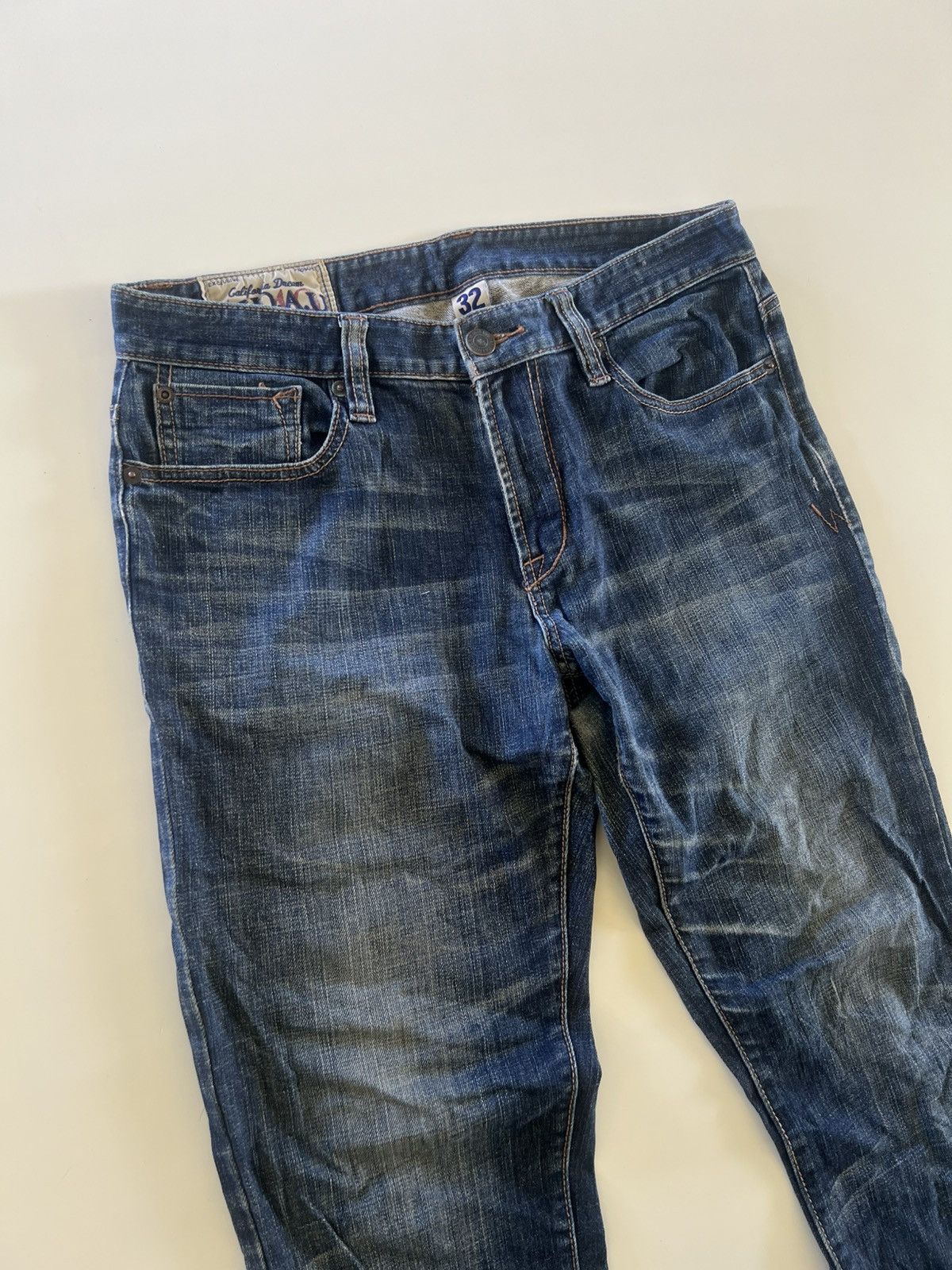 Who A.U. Vintage Who.A.U Denim Jeans Size 35" Size US 35 - 2 Thumbnail