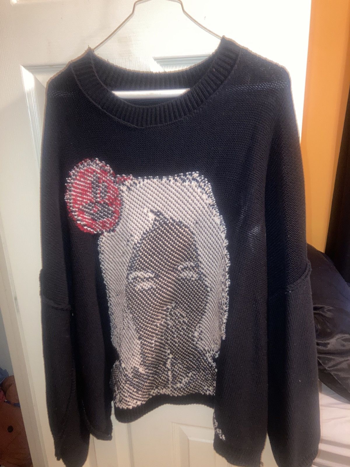 Gleb Kostin Solutions Gleb Kostin Solutions Bjork Debut Knit Oversized Sweater Size US L / EU 52-54 / 3 - 7 Thumbnail