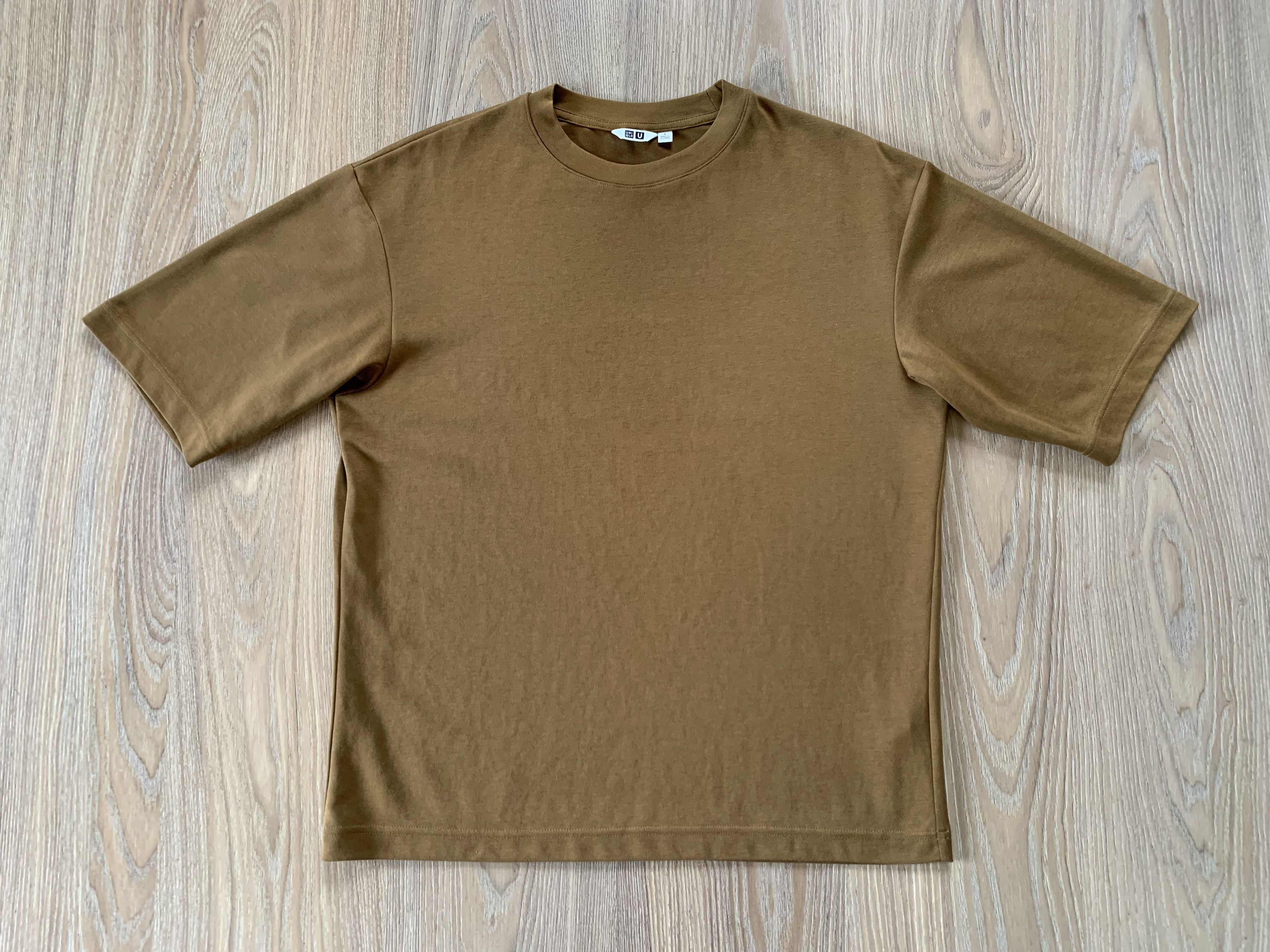 Japanese Brand × Uniqlo Uniqlo Cotton Basic Mustard Oversized T Shirt Size US S / EU 44-46 / 1 - 2 Thumbnail