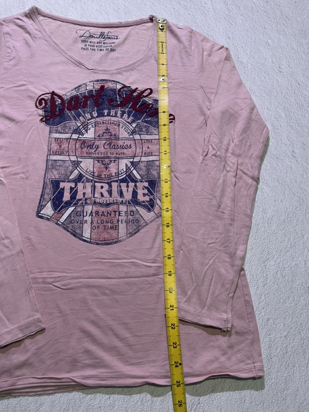 Hysteric Glamour Y2K DOUDLE FOCUS long sleeve tshirt Size US M / EU 48-50 / 2 - 8 Thumbnail
