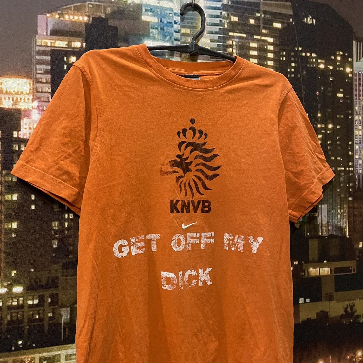 Nike VINTAGE 90S NIKE x GET OFF MY DICK PENIS FUNNY PORNO XXX Size US M / EU 48-50 / 2 - 2 Thumbnail