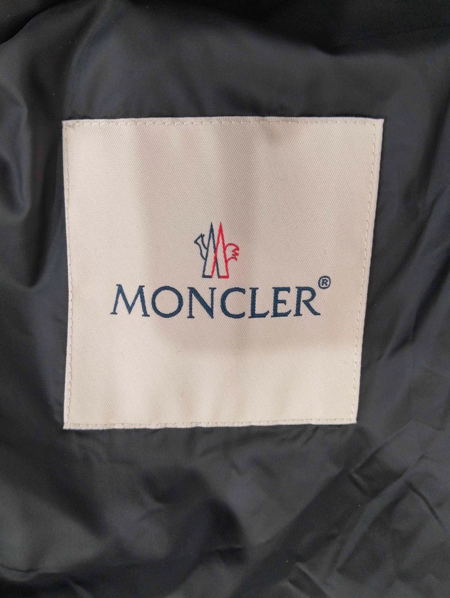 Moncler Moncler AGATELON Black Long Waist Down Coat Size 2 Size M / US 6-8 / IT 42-44 - 3 Thumbnail