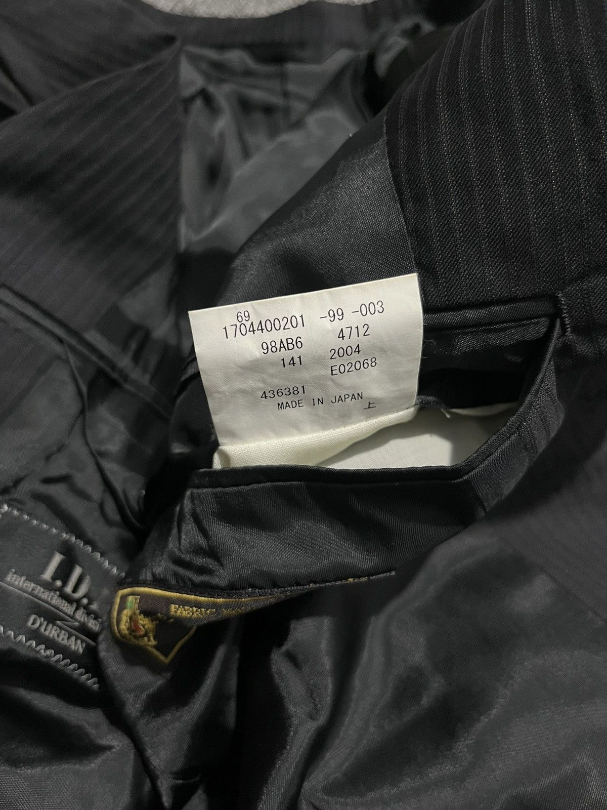Loro Piana 2000s loro piana stripe blazer Size US L / EU 52-54 / 3 - 8 Thumbnail