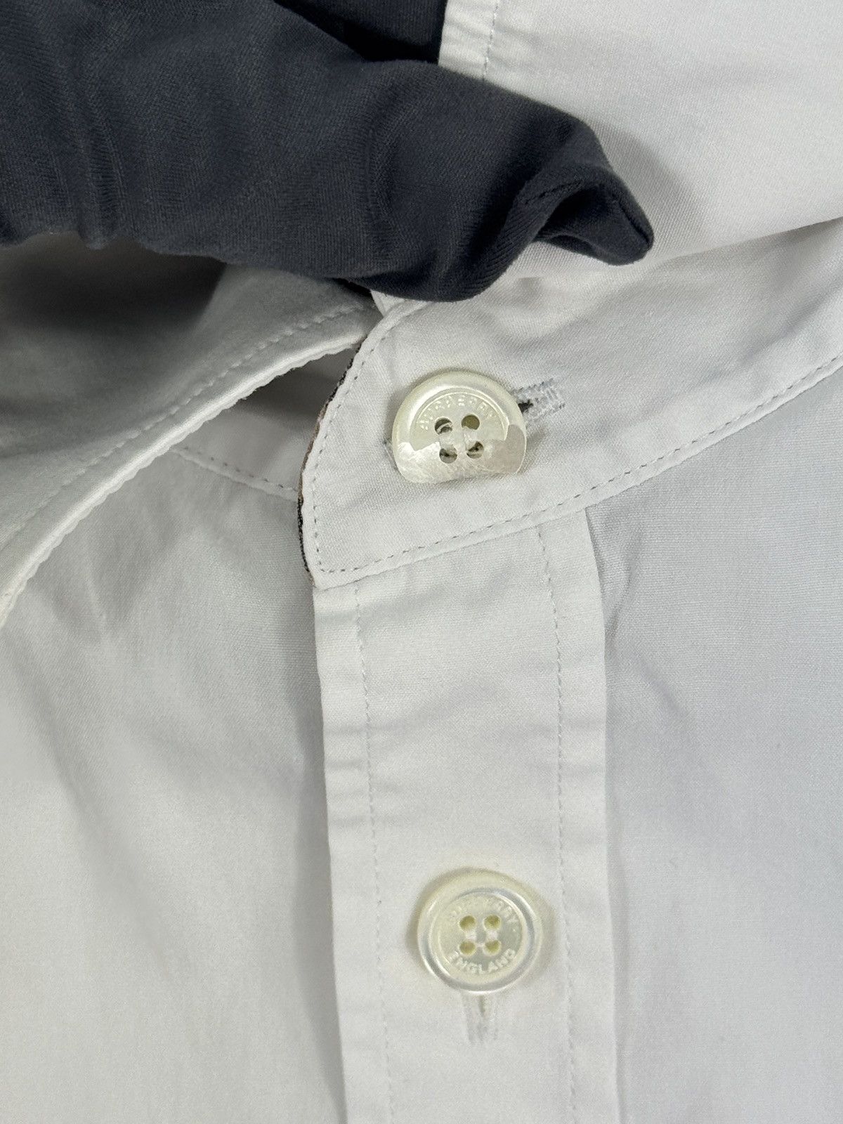Burberry LOGO EMBROIDERED SHIRT Size US XL / EU 56 / 4 - 7 Thumbnail