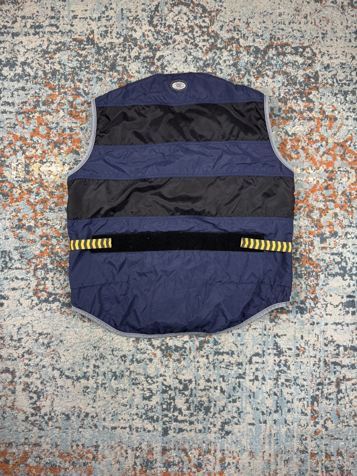 Japanese Brand × Vintage Crazy Vintage 90s Daniel Poole rave techno reflective vest Size US L / EU 52-54 / 3 - 2 Thumbnail