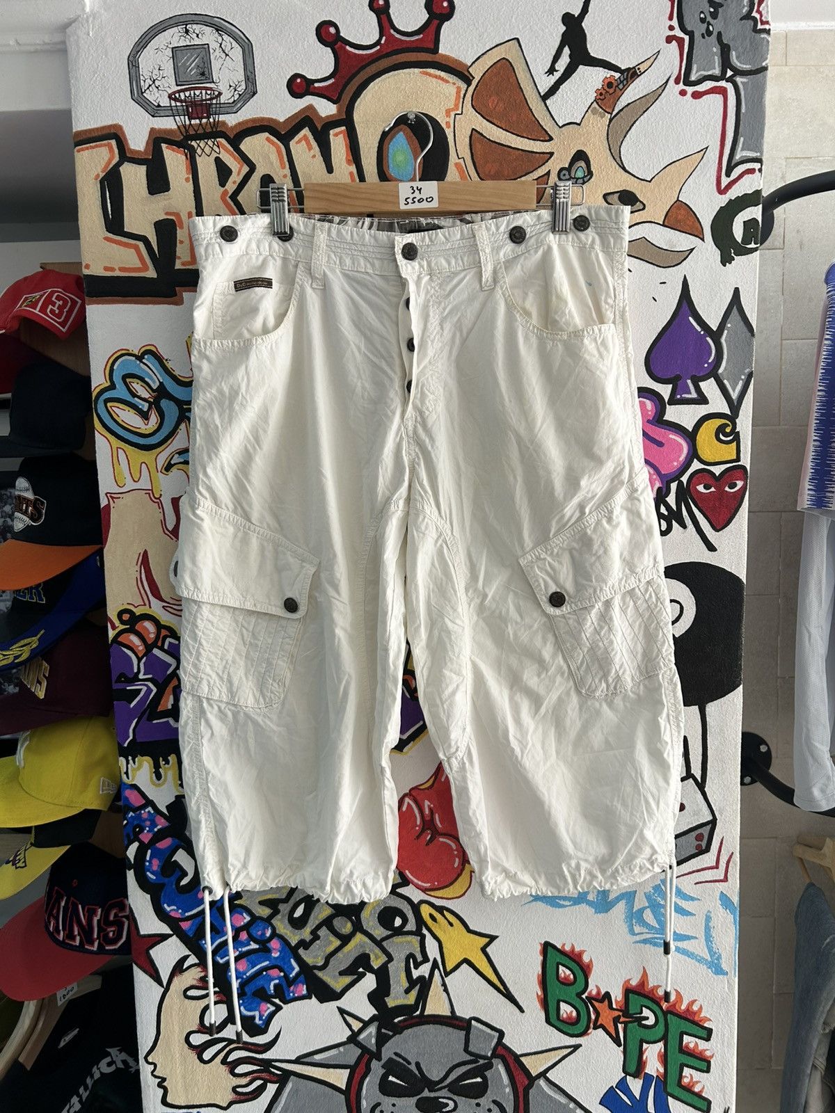 Dolce & Gabbana Vintage Dolce Gabbana Bermuda White Shorts Size US 34 / EU 50 - 1 Thumbnail