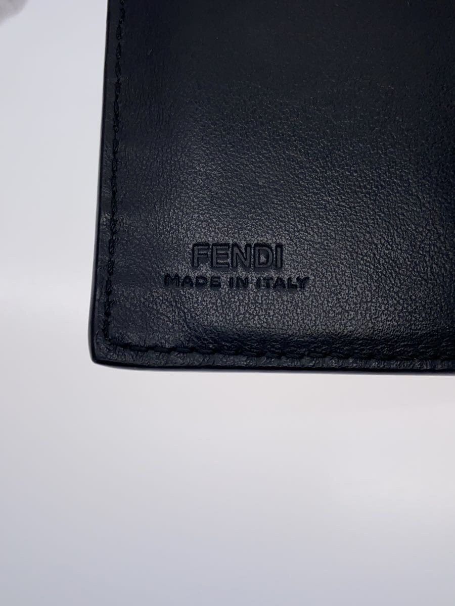 Fendi Fendi Leather Bi-Fold Wallet Black Size ONE SIZE - 3 Thumbnail