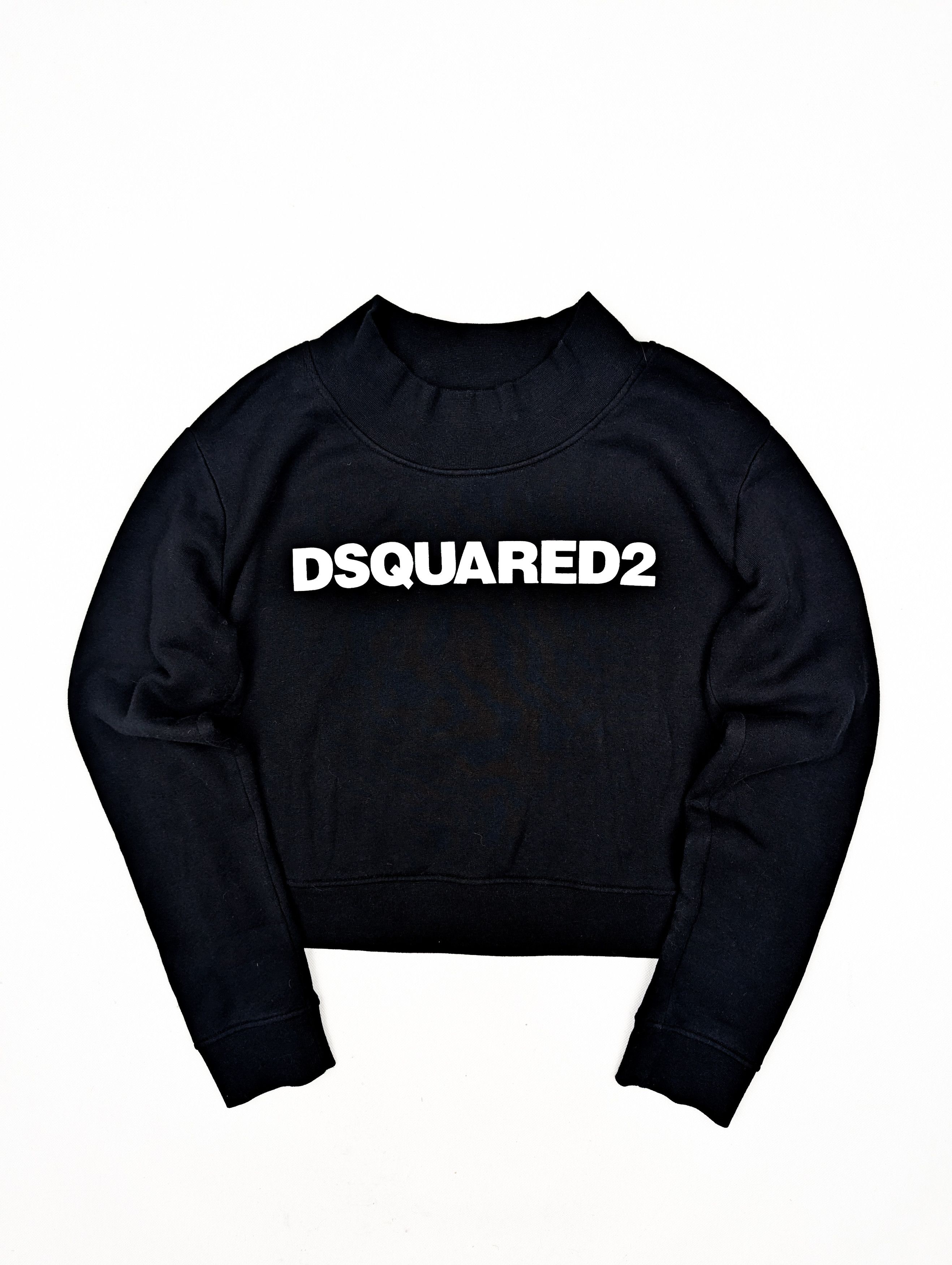 Dsquared2 Dsquared2 black sweatshirt with logo L Size L / US 10 / IT 46 - 1 Thumbnail