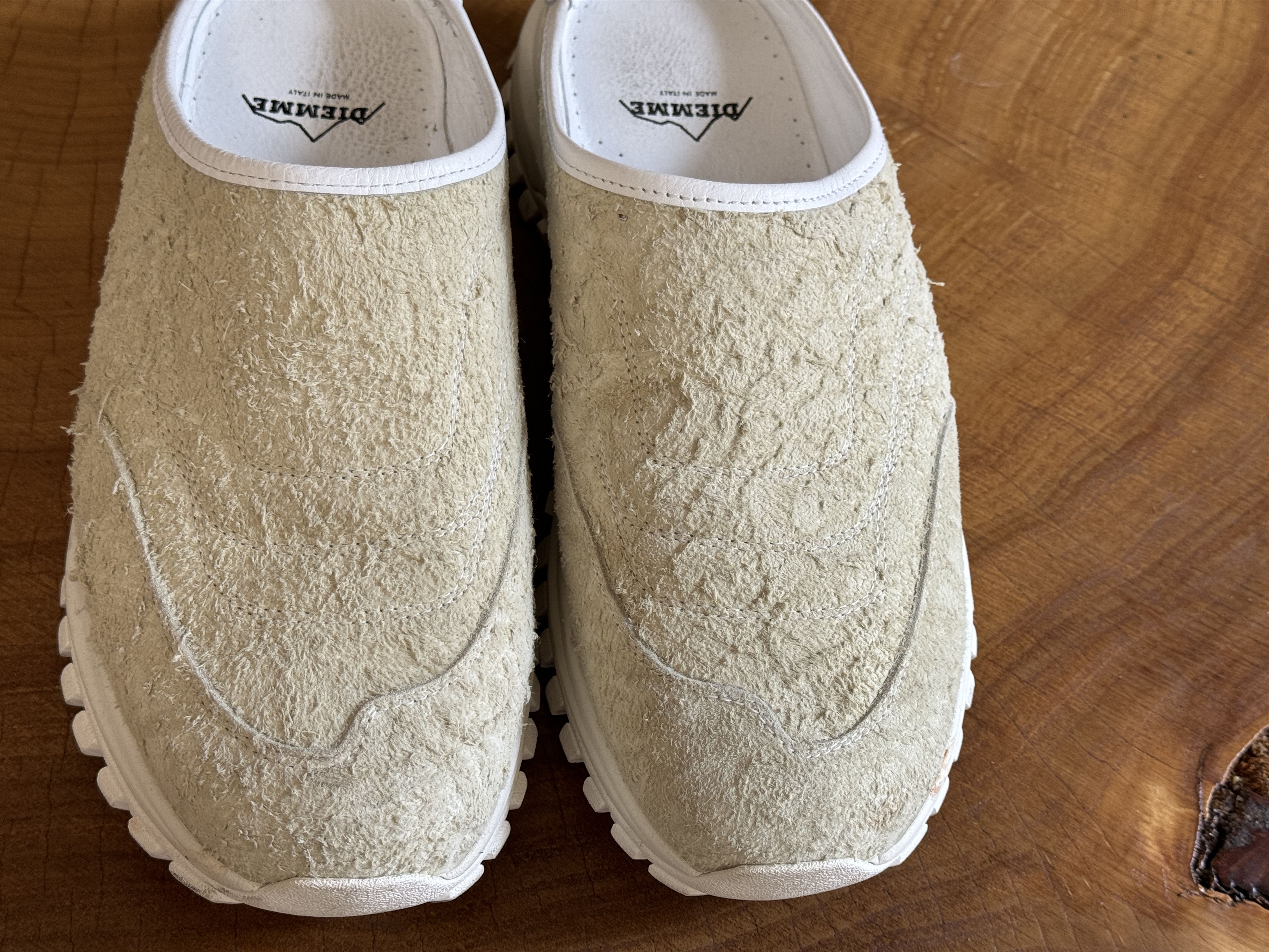 Diemme Maggiore Slip On Crackled White Size US 12 / EU 45 - 7 Thumbnail