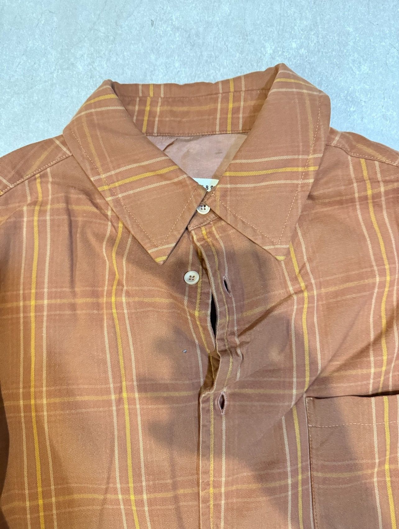 Maison Margiela Maison Margiela Flannel Jacket Size US XL / EU 56 / 4 - 2 Thumbnail