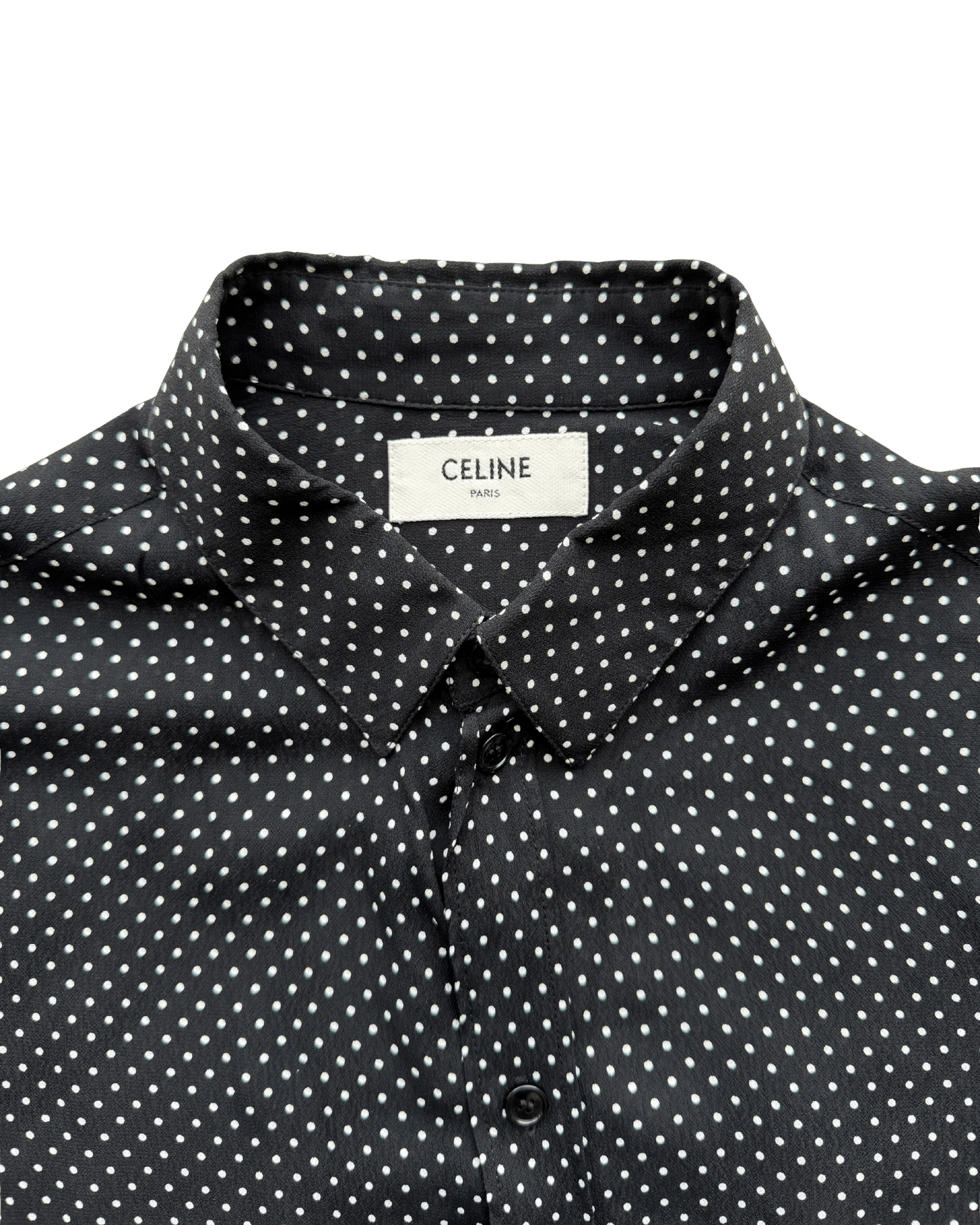 Celine Celine Viscose Polka Dot Shirt Size US S / EU 44-46 / 1 - 4 Thumbnail