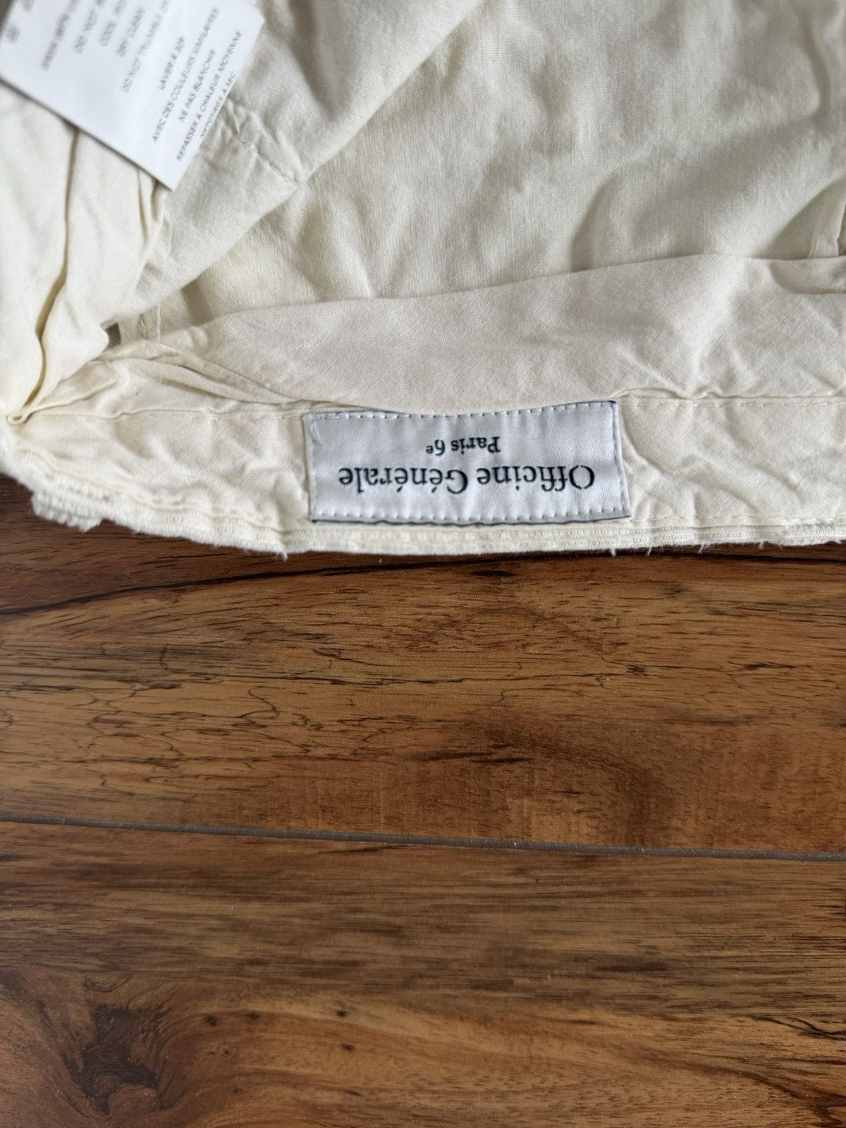 Officine Generale Officine Générale Cream Corduroy Trousers (Size 31) Size US 31 - 5 Thumbnail