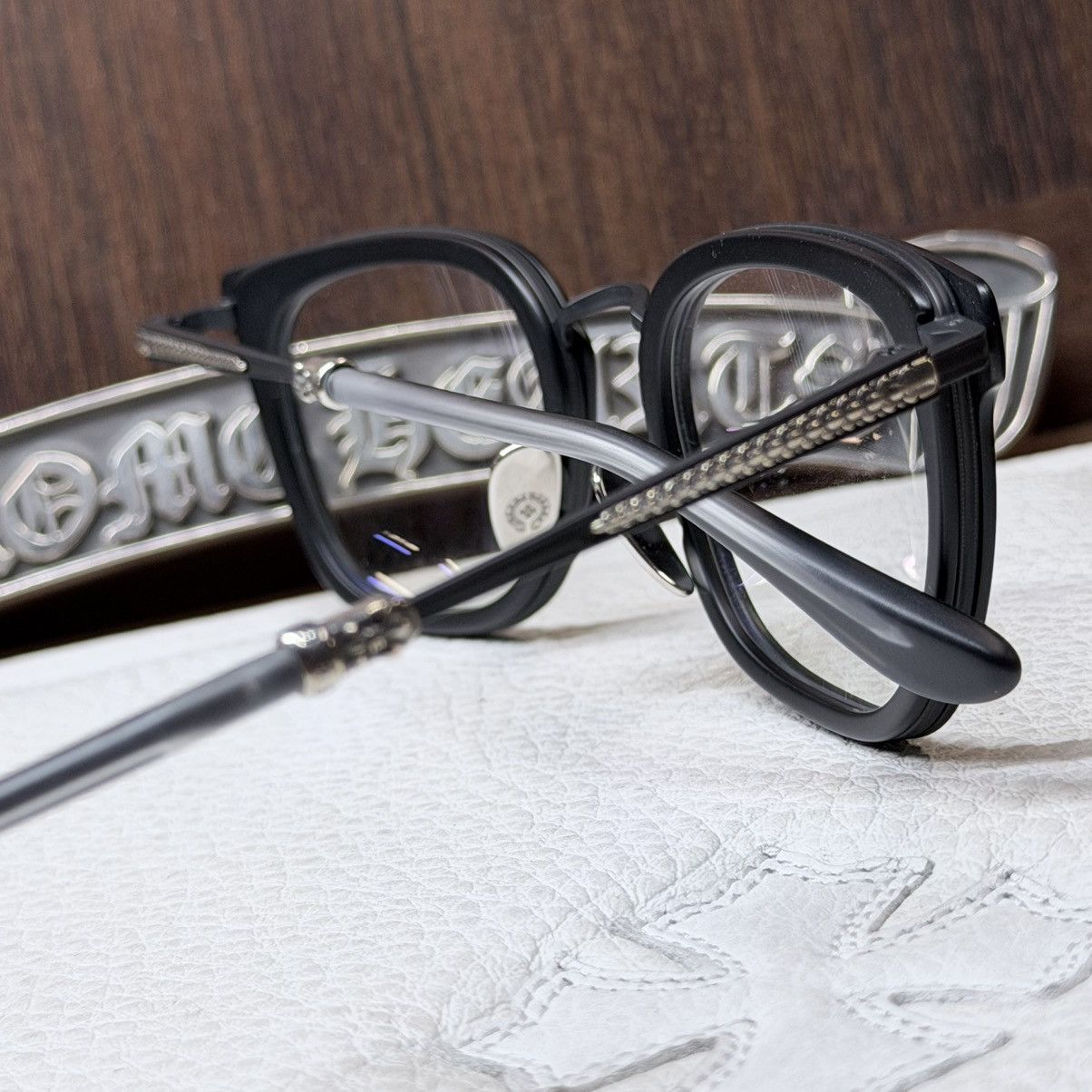 Chrome Hearts Chrome Hearts Strapadictome Glasses Size ONE SIZE - 9 Thumbnail