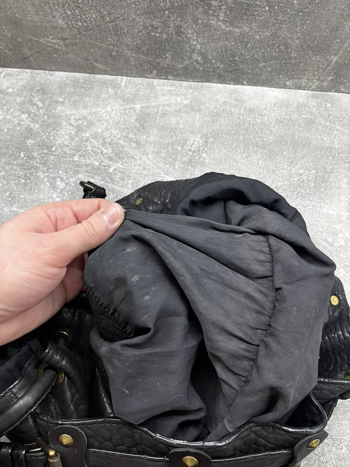 Alexander Wang × Japanese Brand × Leather alexander wang leather avant gard bag Size ONE SIZE - 17 Thumbnail