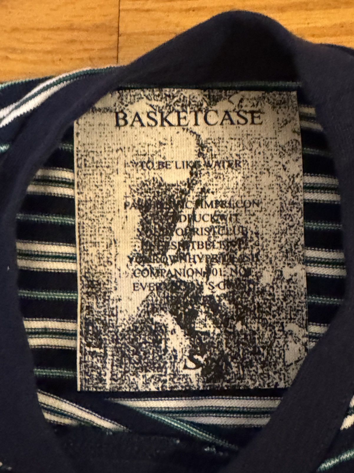basketcase gallery Basketcase PARIS Athletics Striped Tee Size US S / EU 44-46 / 1 - 3 Thumbnail