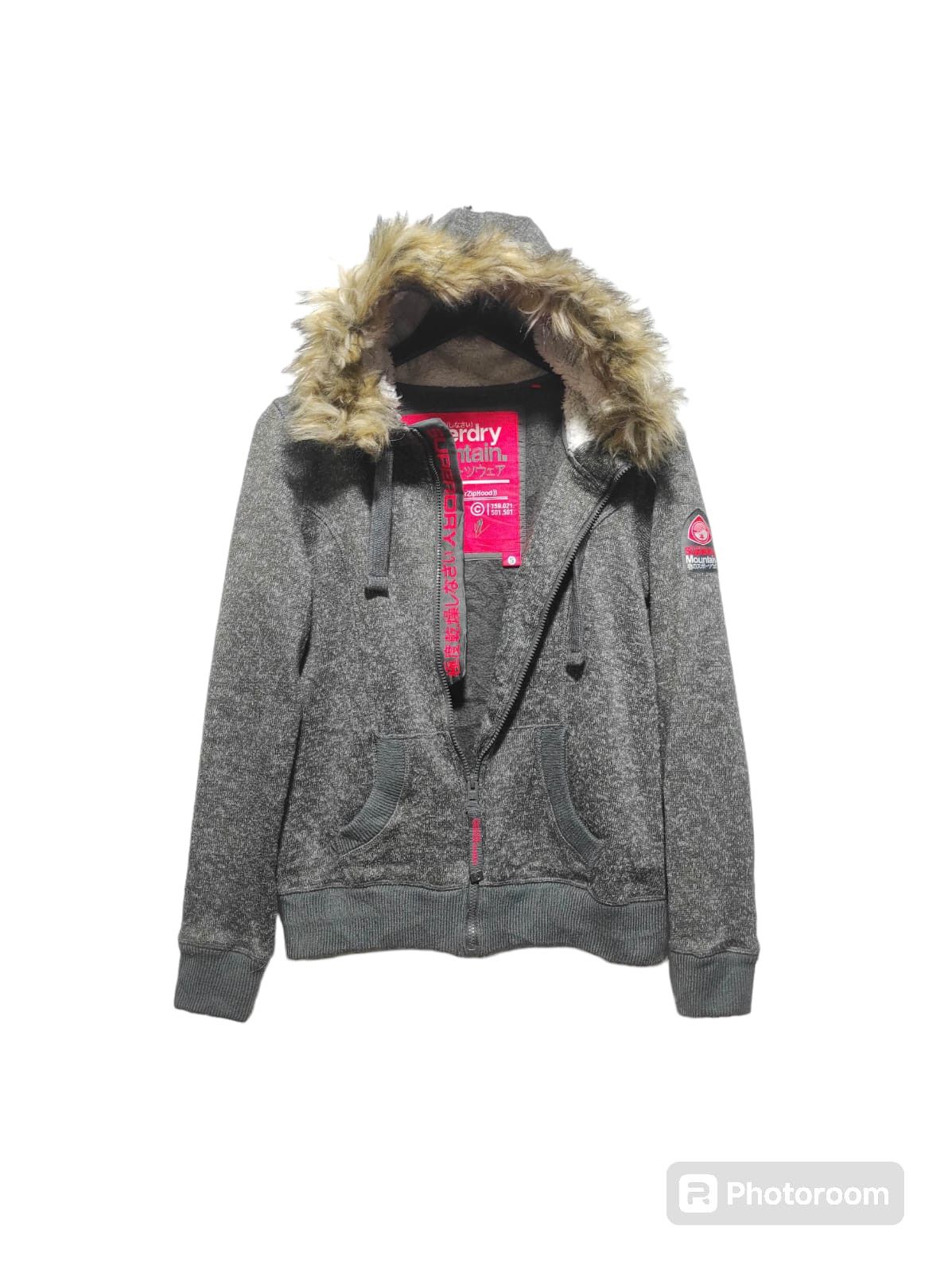 Superdry Superdry Fur Zip Hoodie if six was nine style Size S / US 4 / IT 40 - 1 Thumbnail