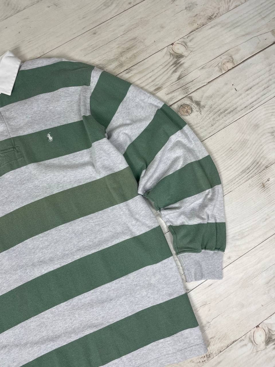 Vintage Polo Ralph Lauren Long Sleeve Shirt Rugby Striped