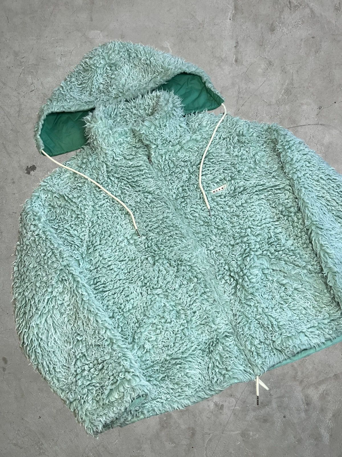 Marni Marni Shaggy Faux Fur Jacket Size US XL / EU 56 / 4 - 3 Thumbnail