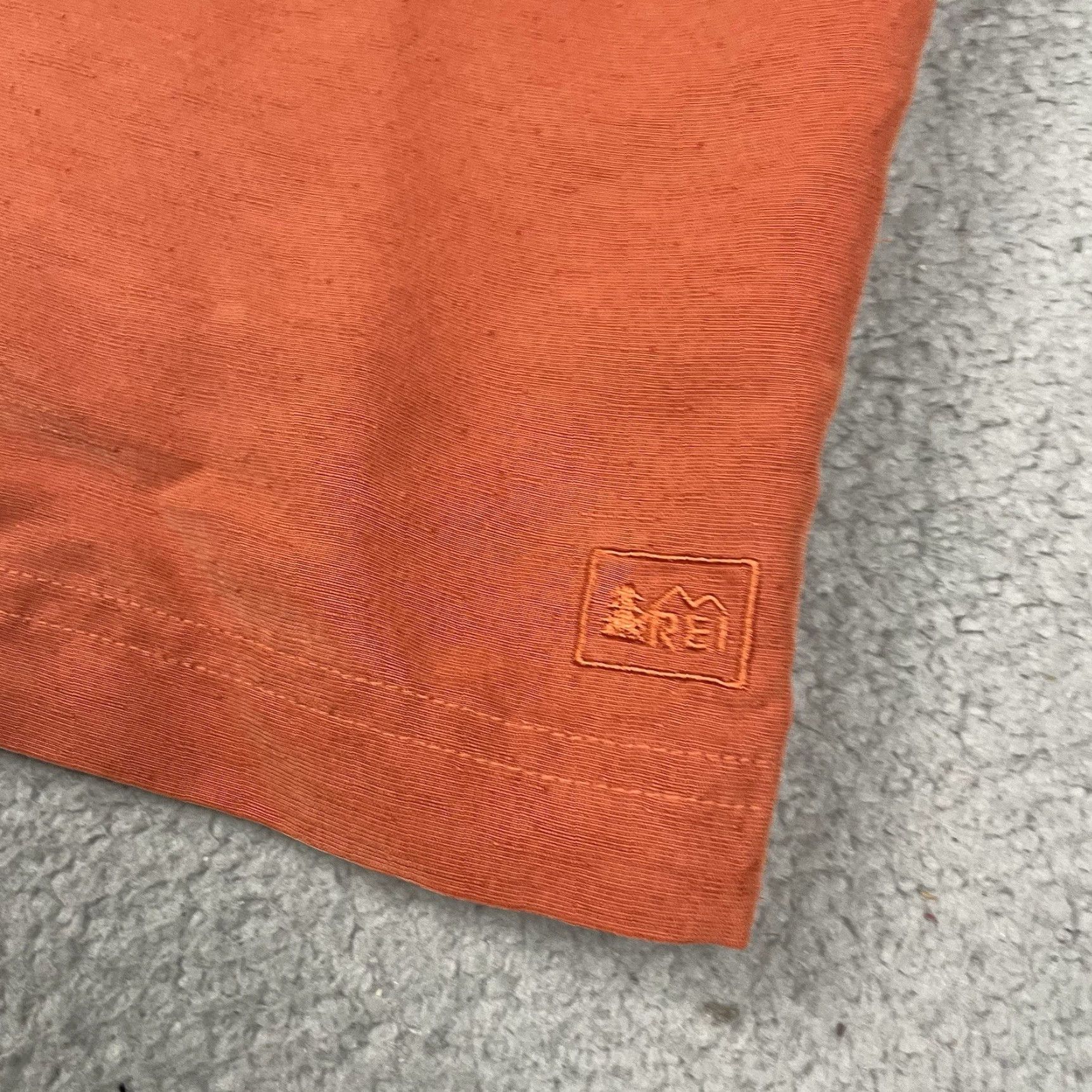 Vintage VINTAGE REI Shirt Mens Short Sleeve Camp Shirt Orange XL Button-Up Outdoor Camp Shirt? Size US XL / EU 56 / 4 - 5 Thumbnail