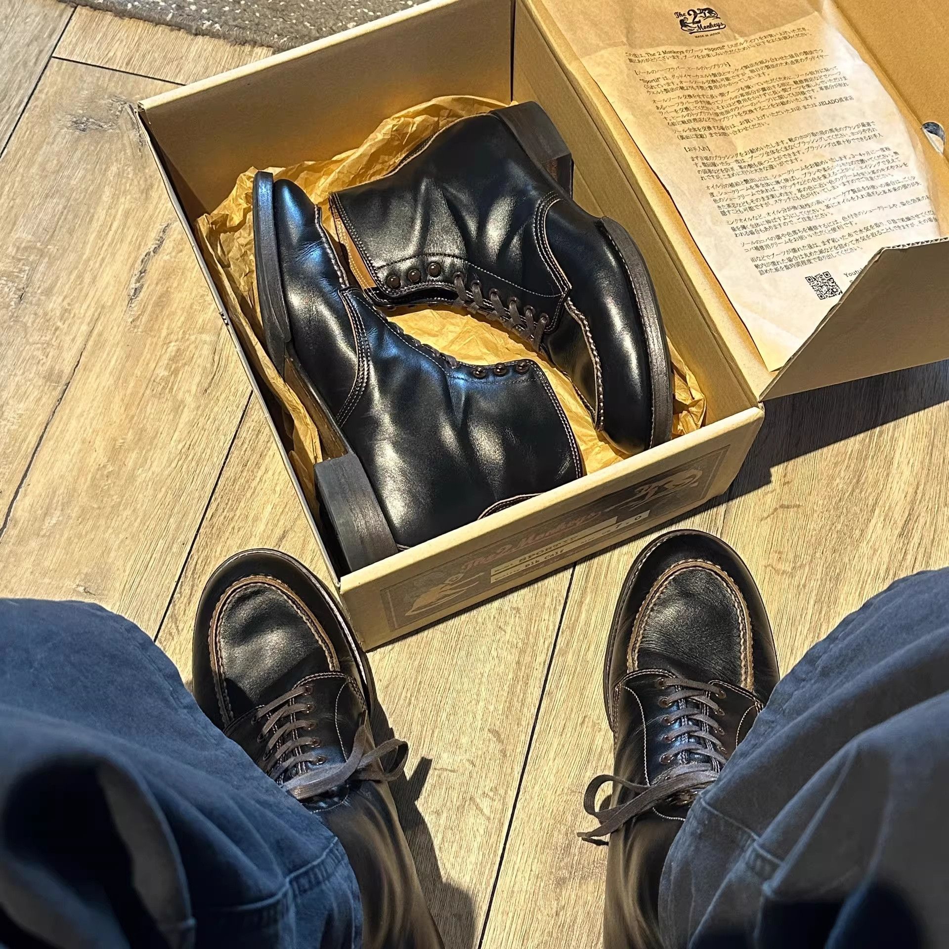 Jelado Jelado 1920s Hunting Work Boots Size US 7 / EU 40 - 8 Thumbnail