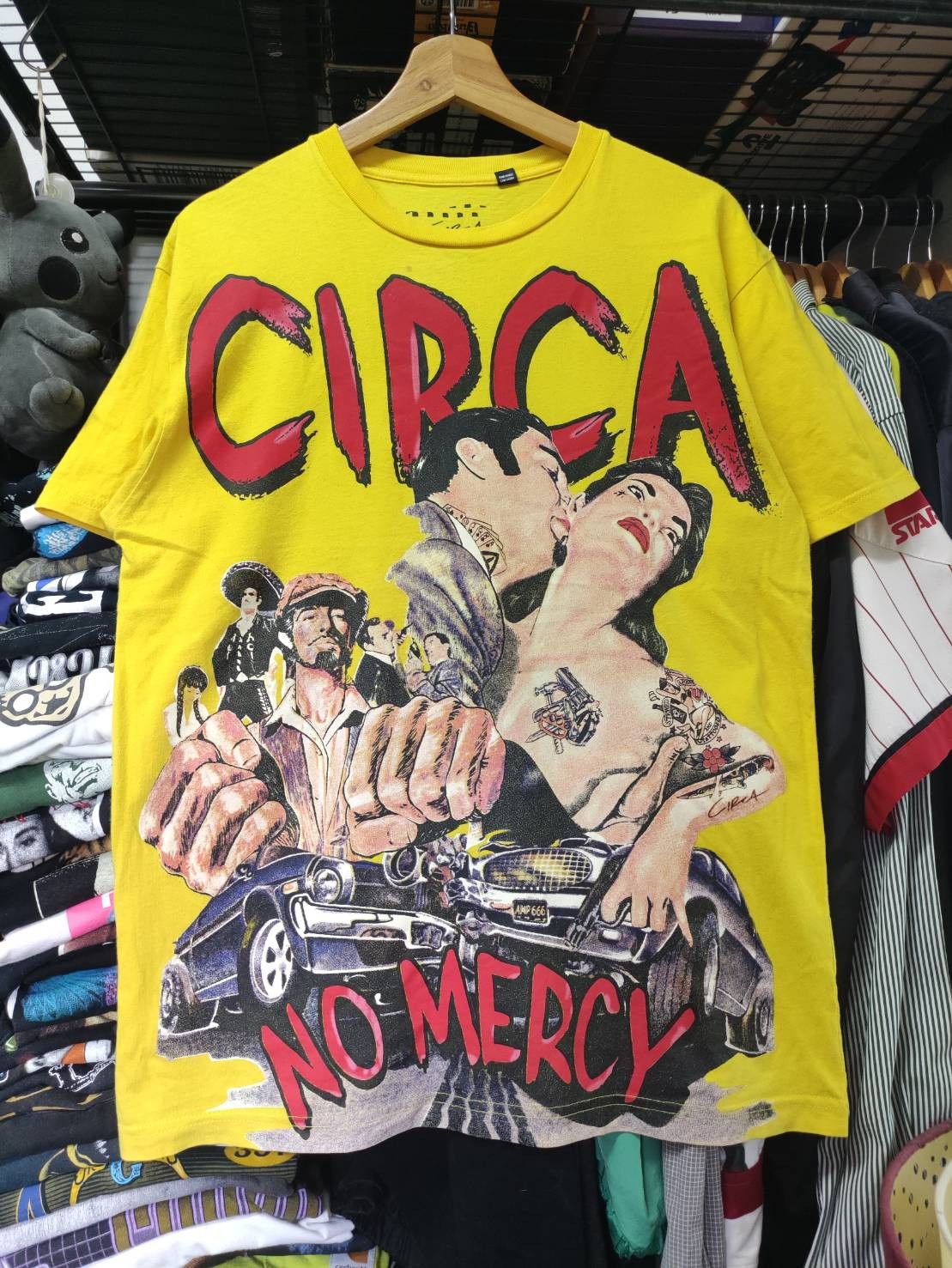 C1RCA Rare! Circa Skateboarding " No Mercy " Big Print T-Shirt Size US L / EU 52-54 / 3 - 1 Thumbnail