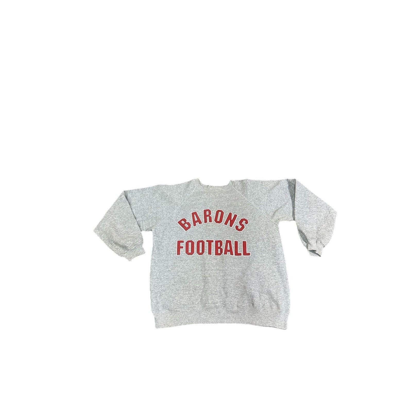 Hanes Vintage Barons Football Highschool Sweater Sweatshirt NFL NC Size US L / EU 52-54 / 3 - 1 Thumbnail