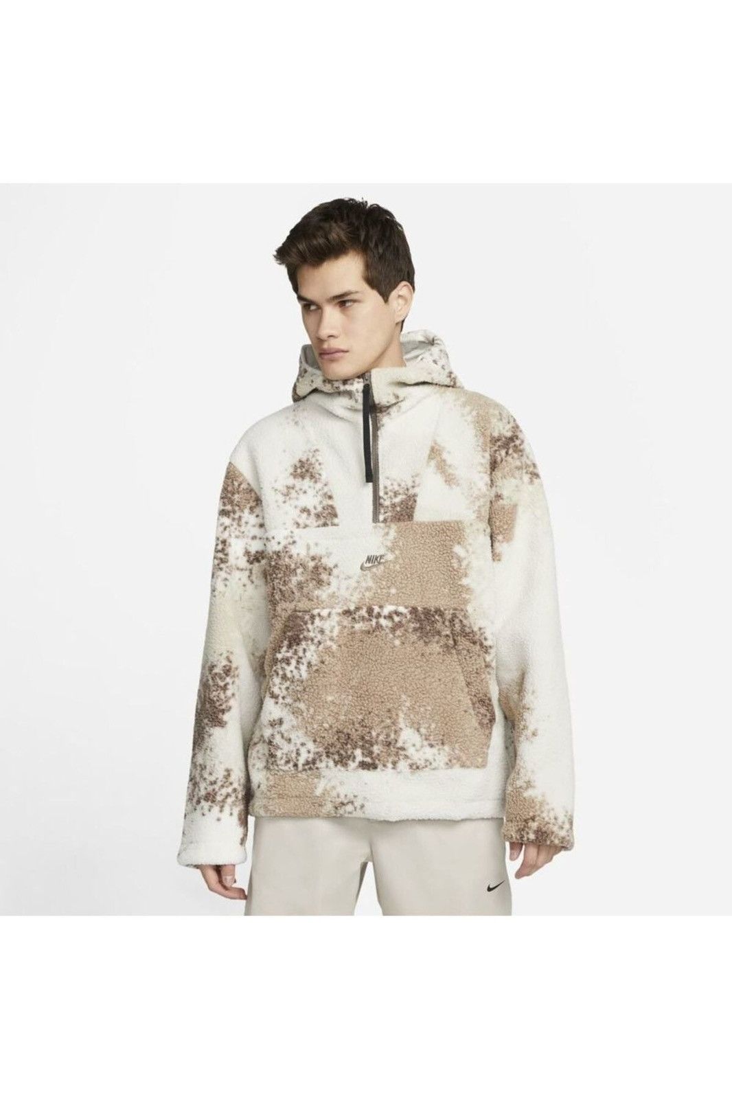 Nike Nike Sherpa Sport Essential Half Zipper Fleece Hoodies Size US L / EU 52-54 / 3 - 6 Thumbnail