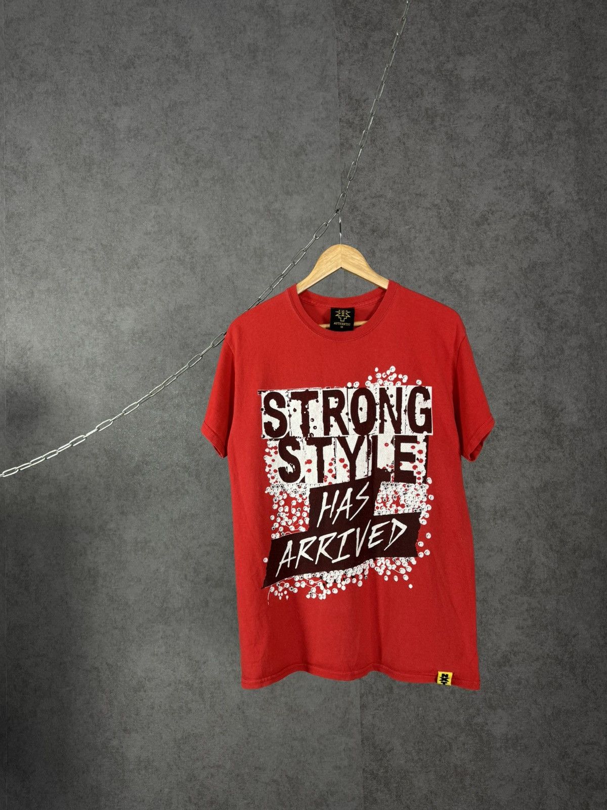 WWE × WWF Shinsuke Nakamura WWE WWF wrestling tee Size US M / EU 48-50 / 2 - 1 Thumbnail