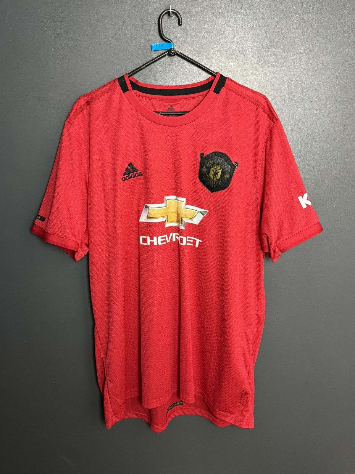Adidas Manchester United 19/20 Home Football Jersey T-Shirt Size US XXL / EU 58 / 5 - 1 Thumbnail