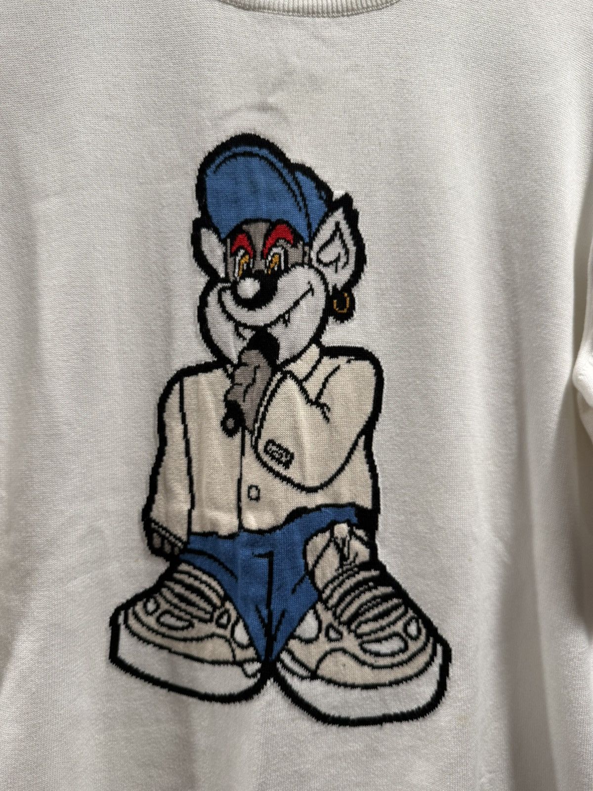 Louis Vuitton Louis Vuitton Cartoon Wolf Knit Intarsia T Shirt Size US S / EU 44-46 / 1 - 2 Thumbnail