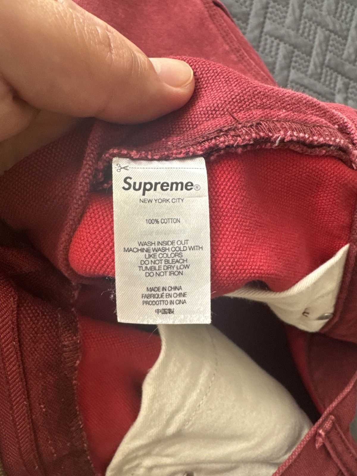 Supreme Supreme carpenter pant Size US 30 / EU 46 - 6 Thumbnail