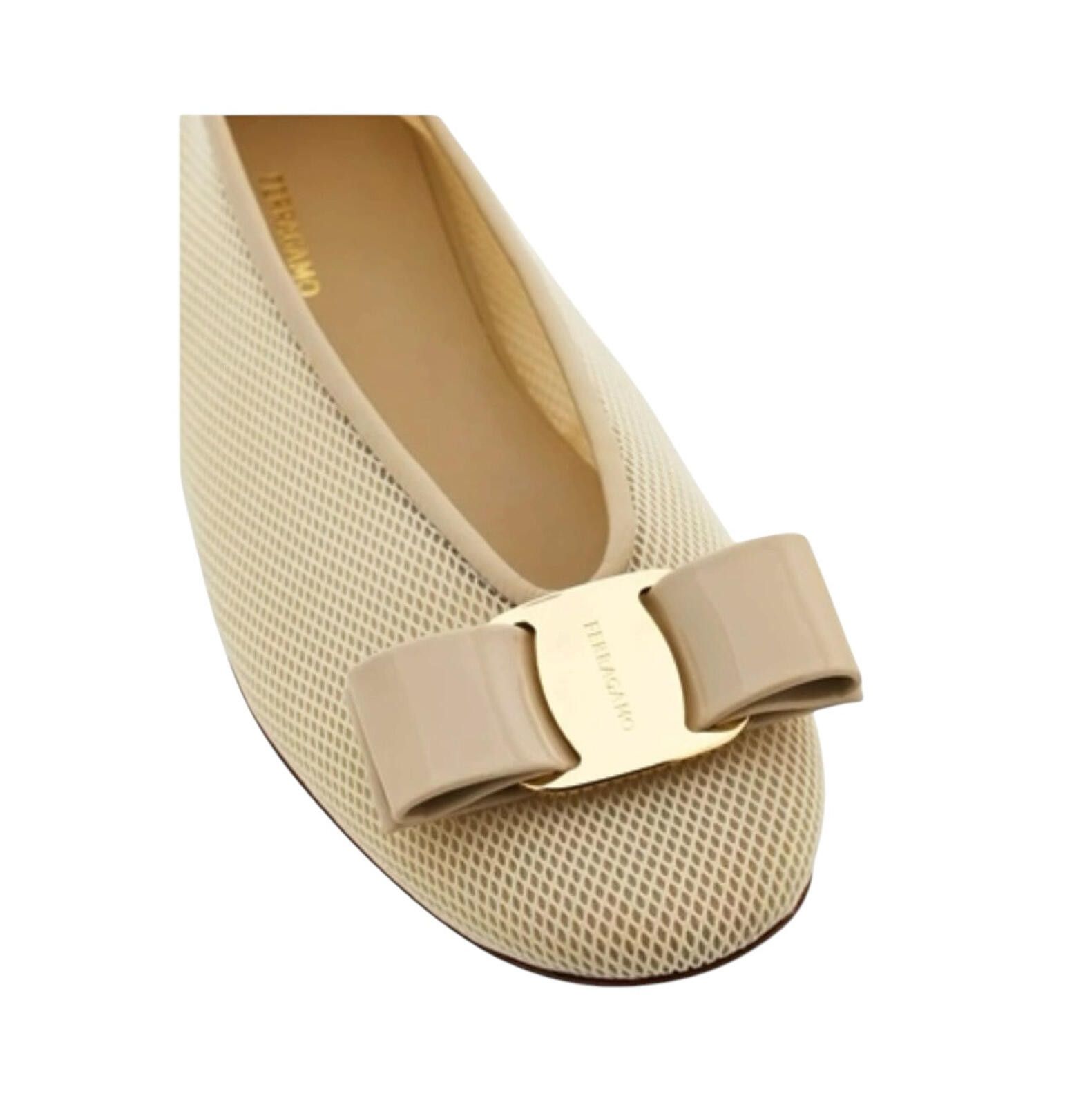 Salvatore Ferragamo Ferragamo Vara Bow Ballet Flat Size ONE SIZE - 3 Thumbnail