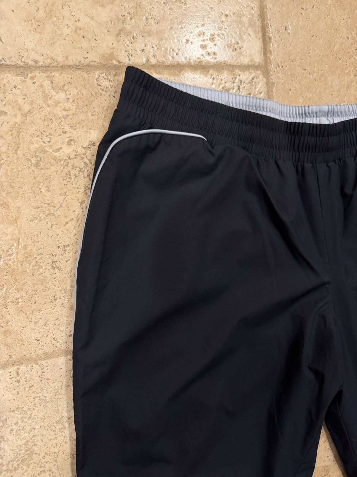 Nike Vintage Nike Track Black Baggy Lined Windbreaker Pants Size US 36 / EU 52 - 4 Thumbnail