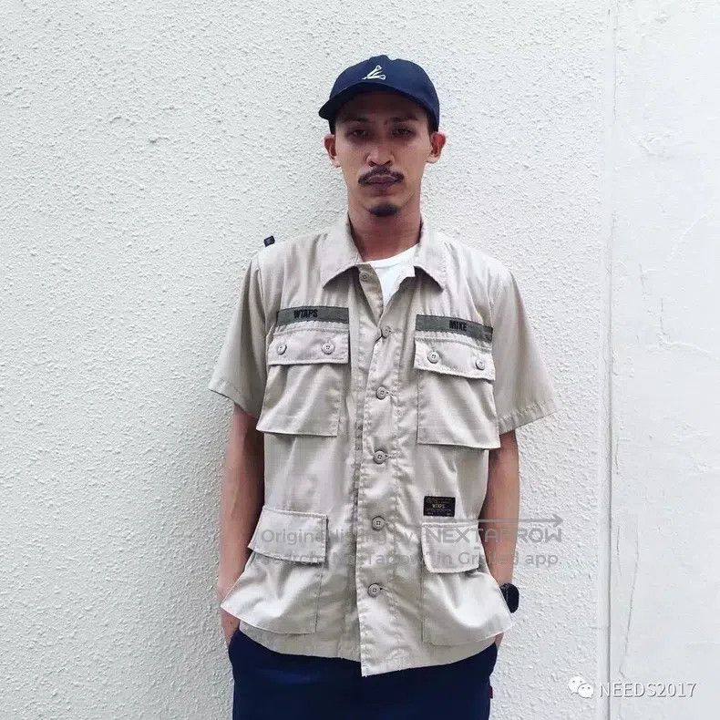 Wtaps Wtaps Short-sleeved four-pocket military green Size US XL / EU 56 / 4 - 7 Thumbnail